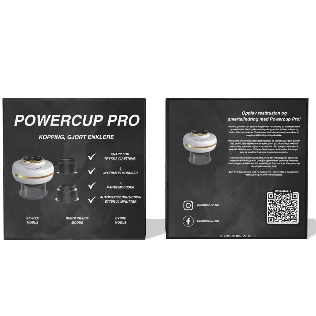 Powercup Pro Innpakning